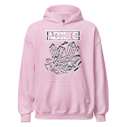 Adil C 'Crystal Aura' Pink Hoodie